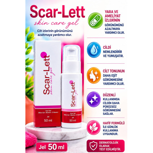 Scar-Lett 50 Ml İz ve Yara Giderici Jel
