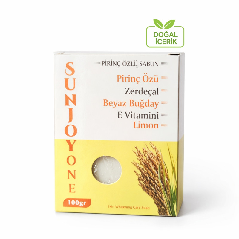Sunjoyone Pirinç Özlü Sabun